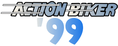 Action Biker logo for Commodore 64